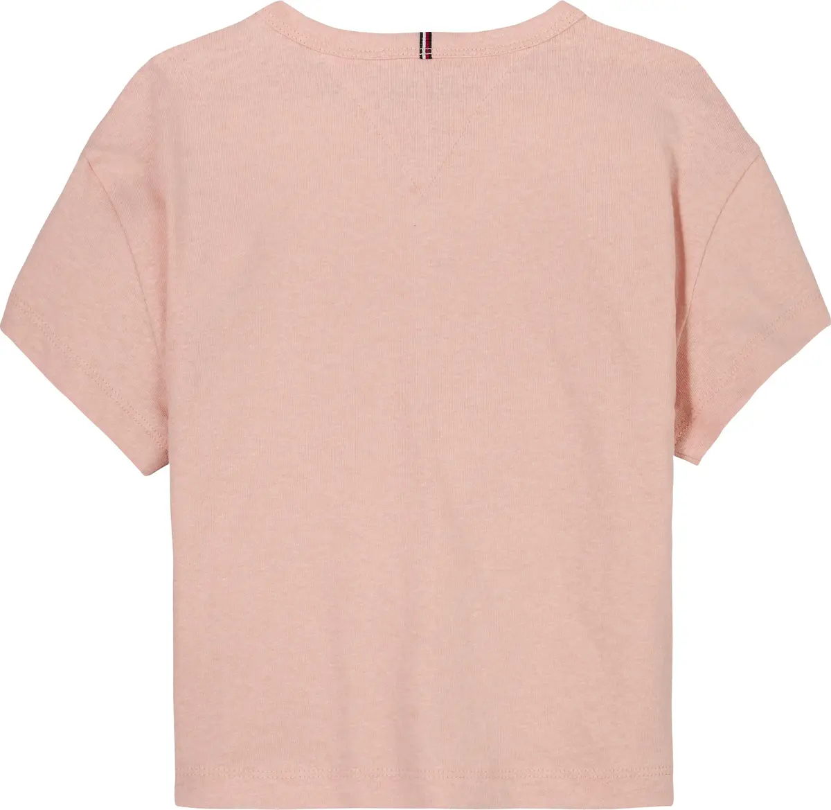 Tommy Hilfiger LINEN TEE SS, TKZ Pembe Kız Çocuk T-Shirt & Polo