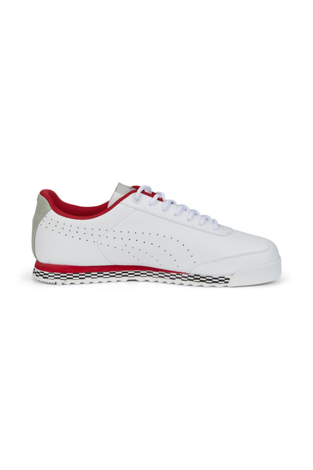 Puma Ferrari Roma Via Perf Kırmızı Erkek Günlük Spor Ayakkabı