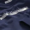 Calvin Klein METALLIC INST. LOGO Erkek Lacivert Sweatshirt