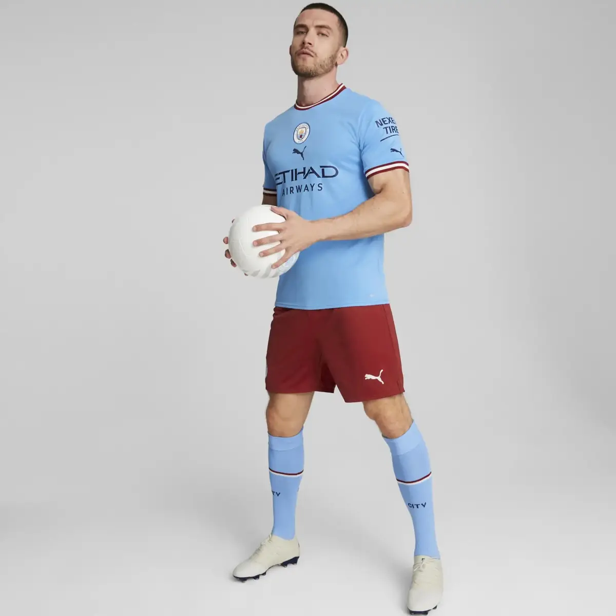 Puma Mcfc İç Saha Forması Team Light Blue Erkek Takım Forması