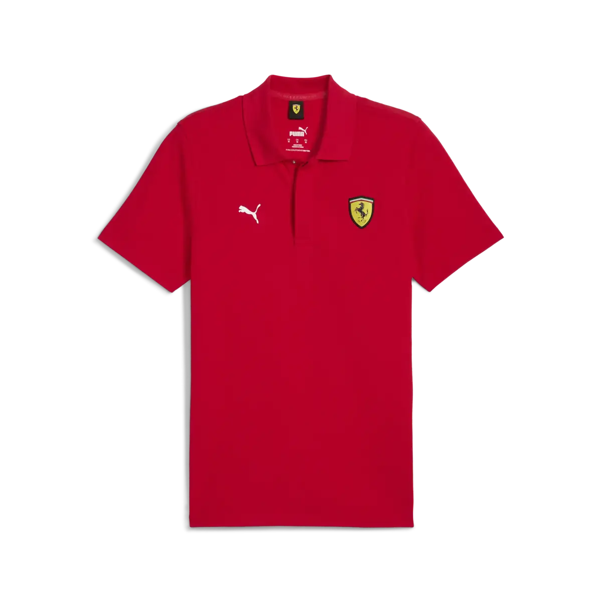 Puma Ferrari Race Graphic Polo Kırmızı Erkek T-shirt