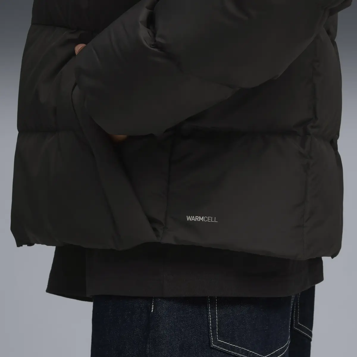 Puma Synthetic Puffer Jacket Siyah Erkek Mont