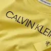 Calvin Klein INSTITUTIONAL T-SHIR Erkek Sarı T-Shirt