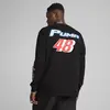 Puma GRAPHICS Moto Relaxed LS Tee Siyah Erkek T-Shirt & Polo