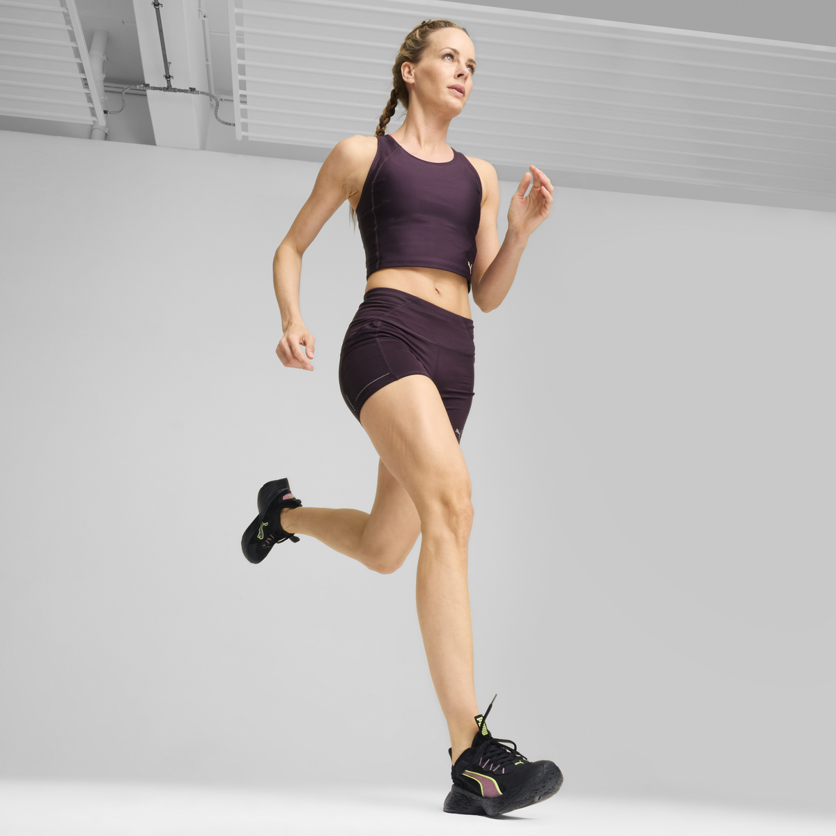 Puma Softride Sway Siyah Kadın Yürüyüş ve Koşu Ayakkabısı