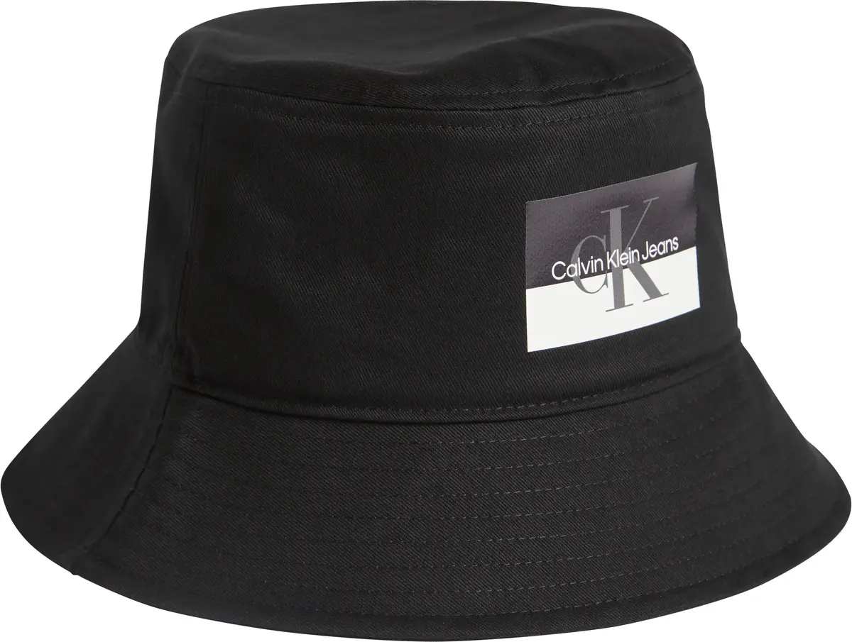 Calvin Klein SCULPTED HERO BUCKET Kadın Siyah Şapka