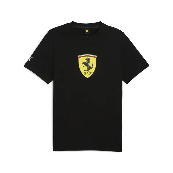Puma Ferrari Race Cr Big Shield T Siyah Erkek T-Shirt