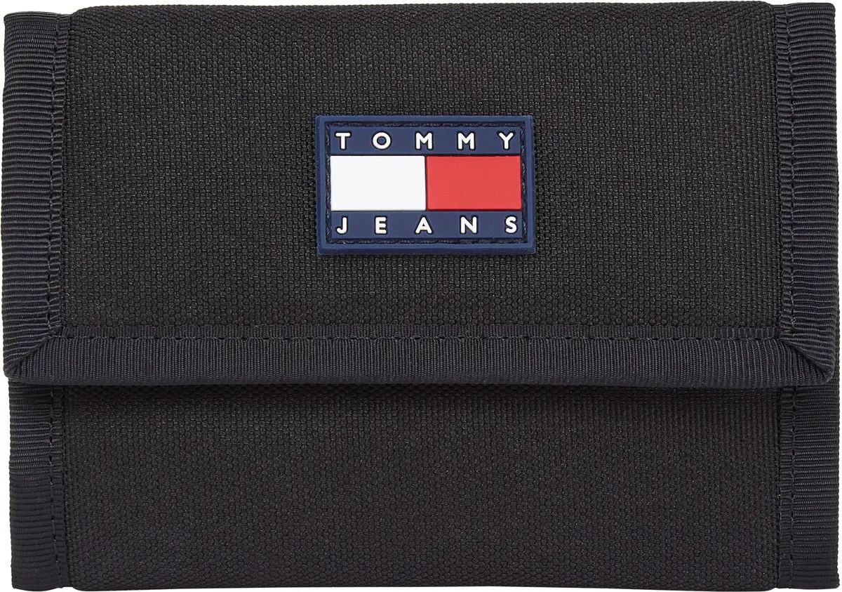 Tommy Hilfiger TJM FRESHMAN NYLON T Erkek Siyah Cüzdan