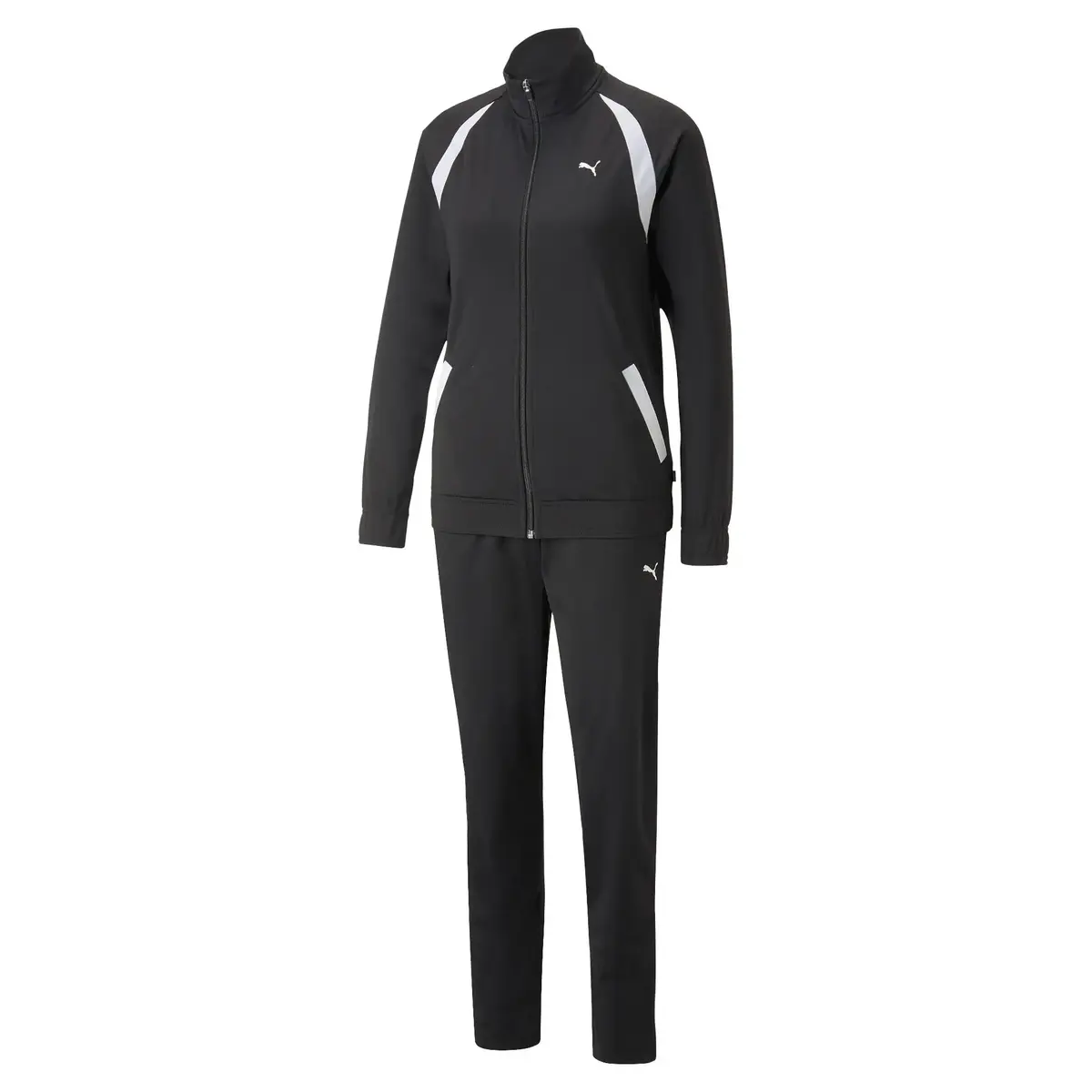 Puma Classic Tricot Suit op Siyah Kadın Eşofman Takımı