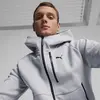 PUMATECH FZ Hoodie DK Gri Erkek Sweatshirt