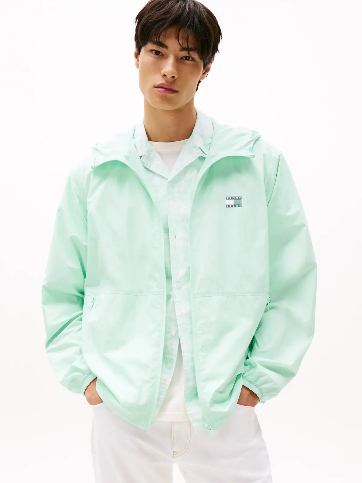 Tommy Hilfiger TJM CHICAGO WINDBREA, L6V Yeşil Erkek Ceket