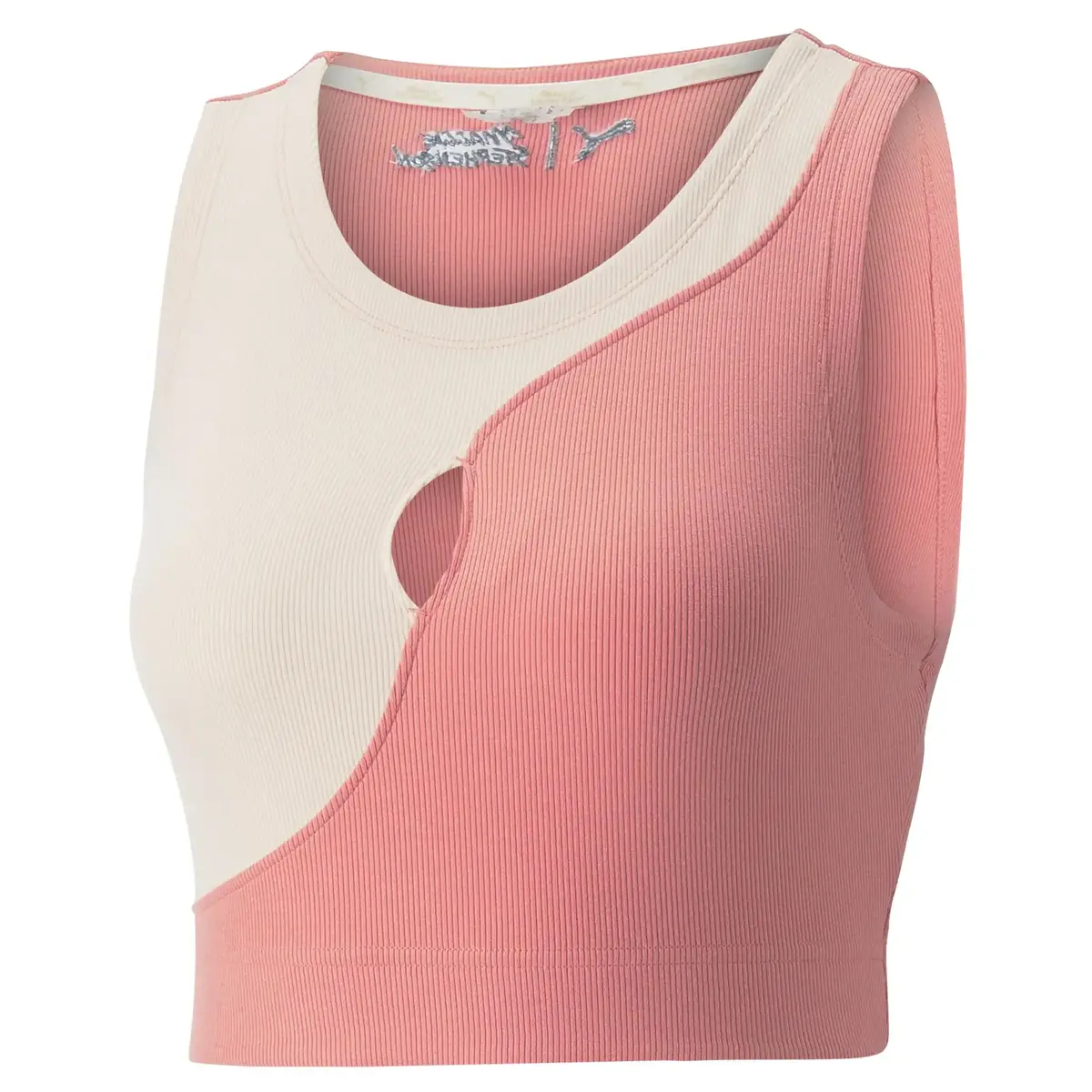 Puma X Maggıe Crop Tank Pembe Kadın Crop Koşu / Performans Üst