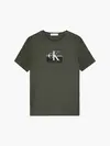 Calvin Klein GRADIENT LOGO T-SHIR Erkek Haki T-Shirt