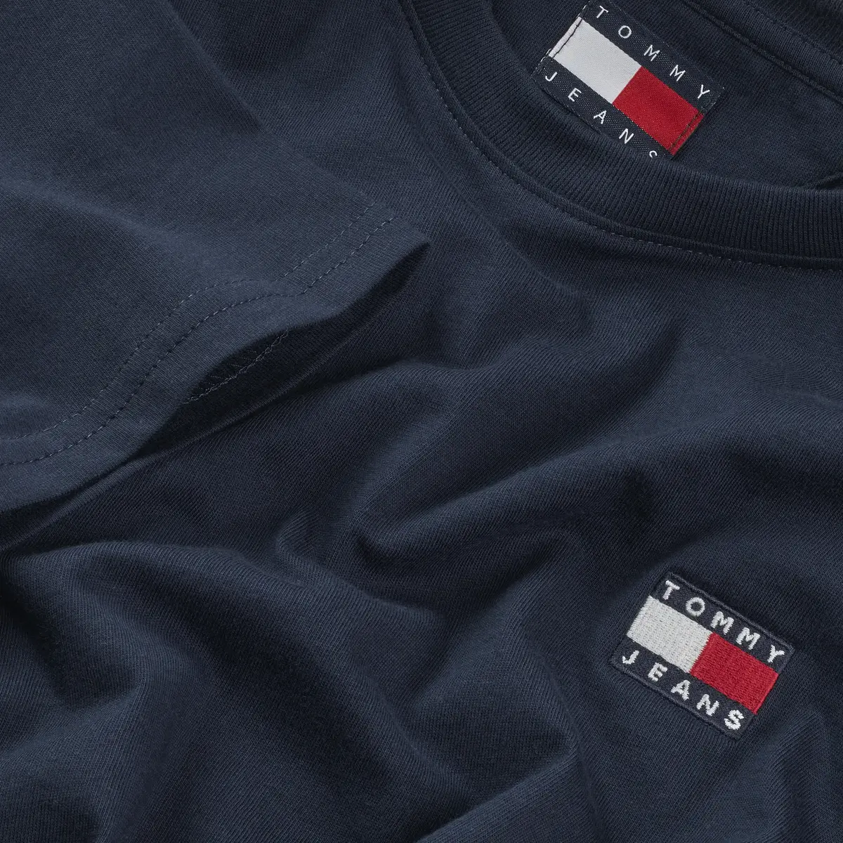 Tommy Hilfiger TJW REG WAIST TIE BA, C1G Lacivert Kadın T-Shirt & Polo