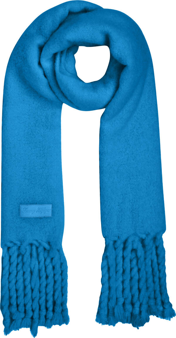 Tommy Hilfiger TOMMY TWIST SCARF Kadın Mavi Atkı