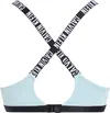 Calvin Klein LGHTLY LINED BRALETT, 4A3 Mavi Kadın Sütyen & Bralet