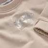 Calvin Klein METALLIC BOX LOGO SW Kadın Kahverengi Sweatshirt