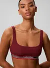 Calvin Klein UNLINED BRALETTE Bordo Sporcu Sütyeni Bra