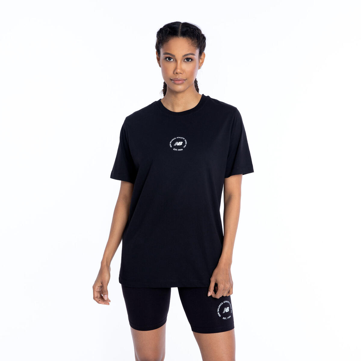 New Balance UNT1311 Unisex Siyah T-Shirt