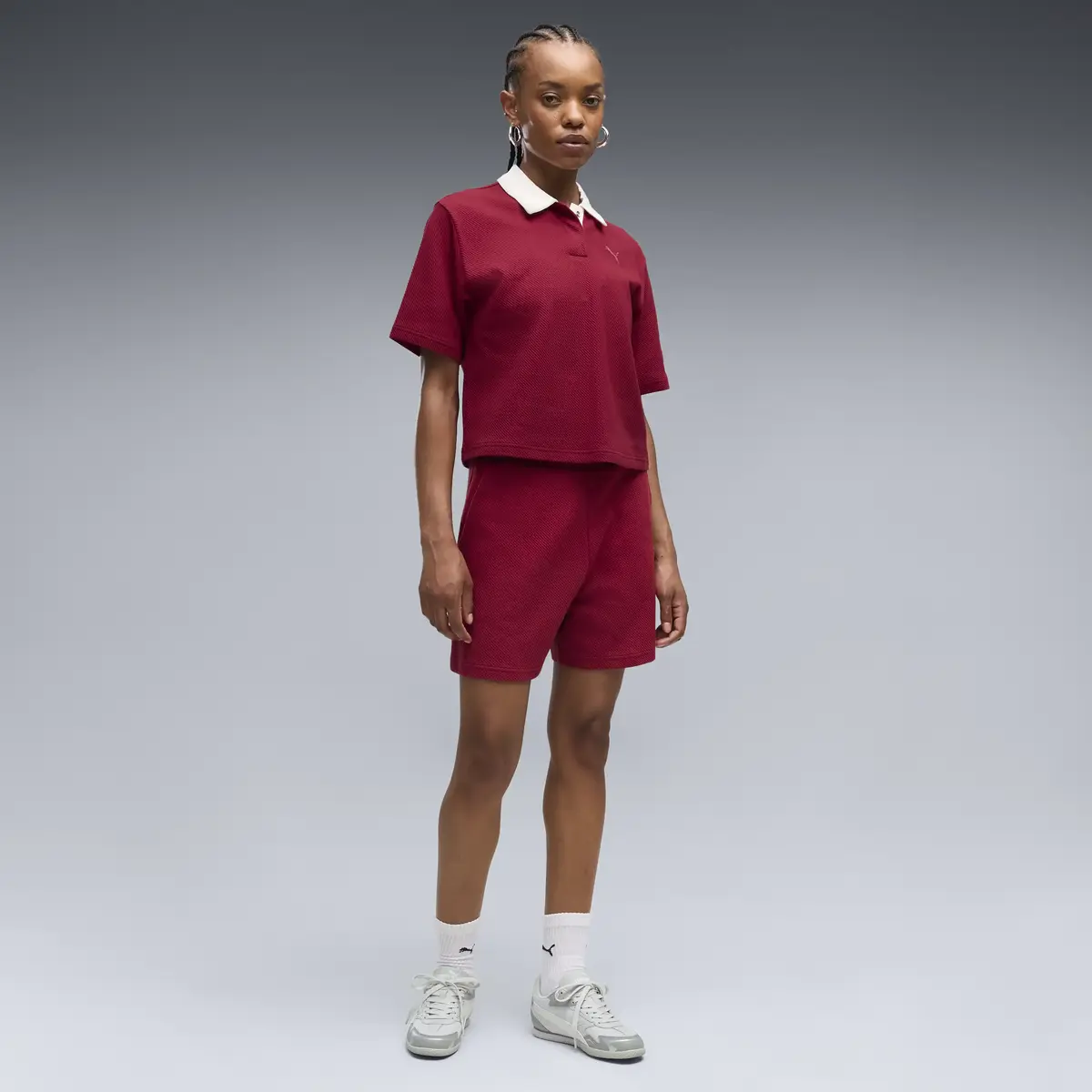 PUMA PUMA CLASS Polo Tee Kırmızı Kadın Polo