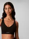 Calvin Klein SOFT SPORT MEDIUM SU, UB1 Siyah Kadın Sporcu Sütyeni