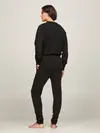 Tommy Hilfiger TRACK PANT Erkek Siyah Eşofman Altı