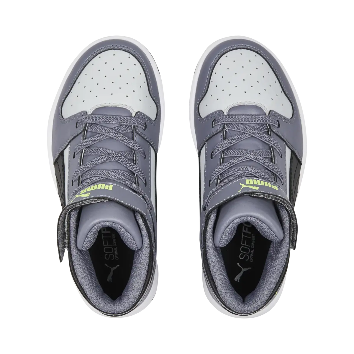 Puma Rebound Layup SL V PS Gri Çocuk Ayakkabı