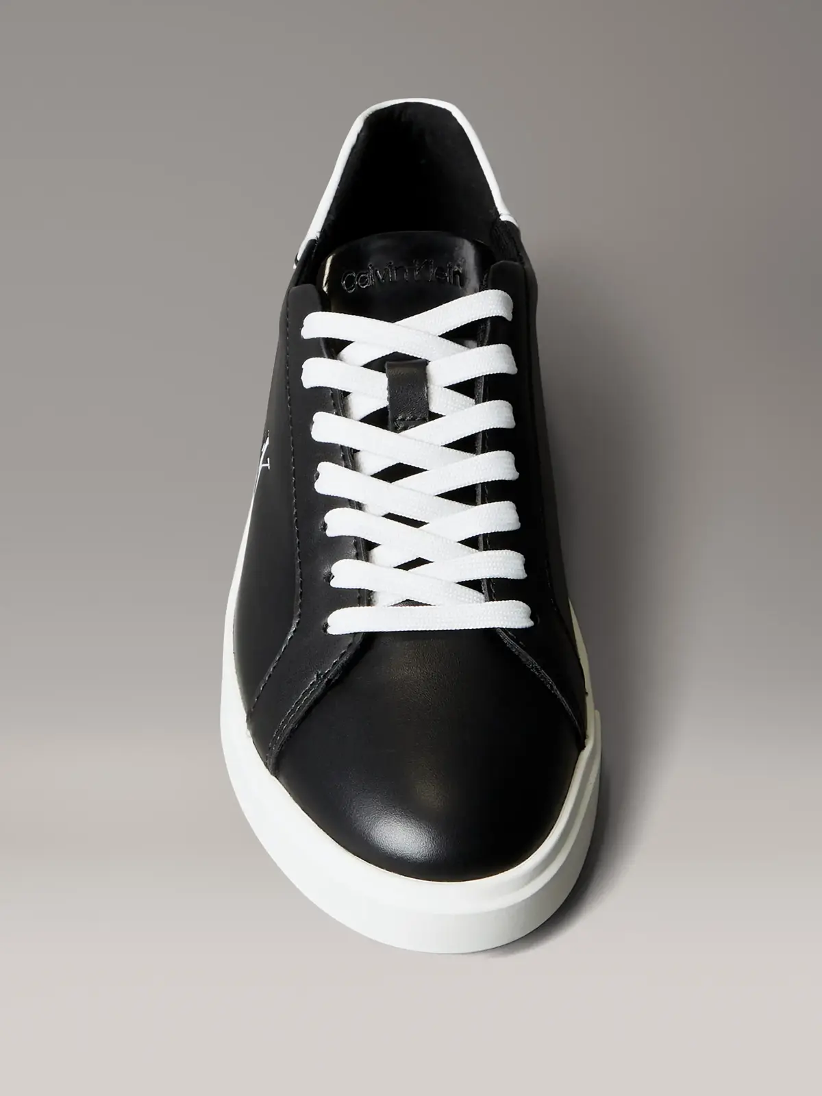 Calvin Klein LOW PRO CUPS LTH MG Siyah Kadın Spor Ayakkabı & Sneaker