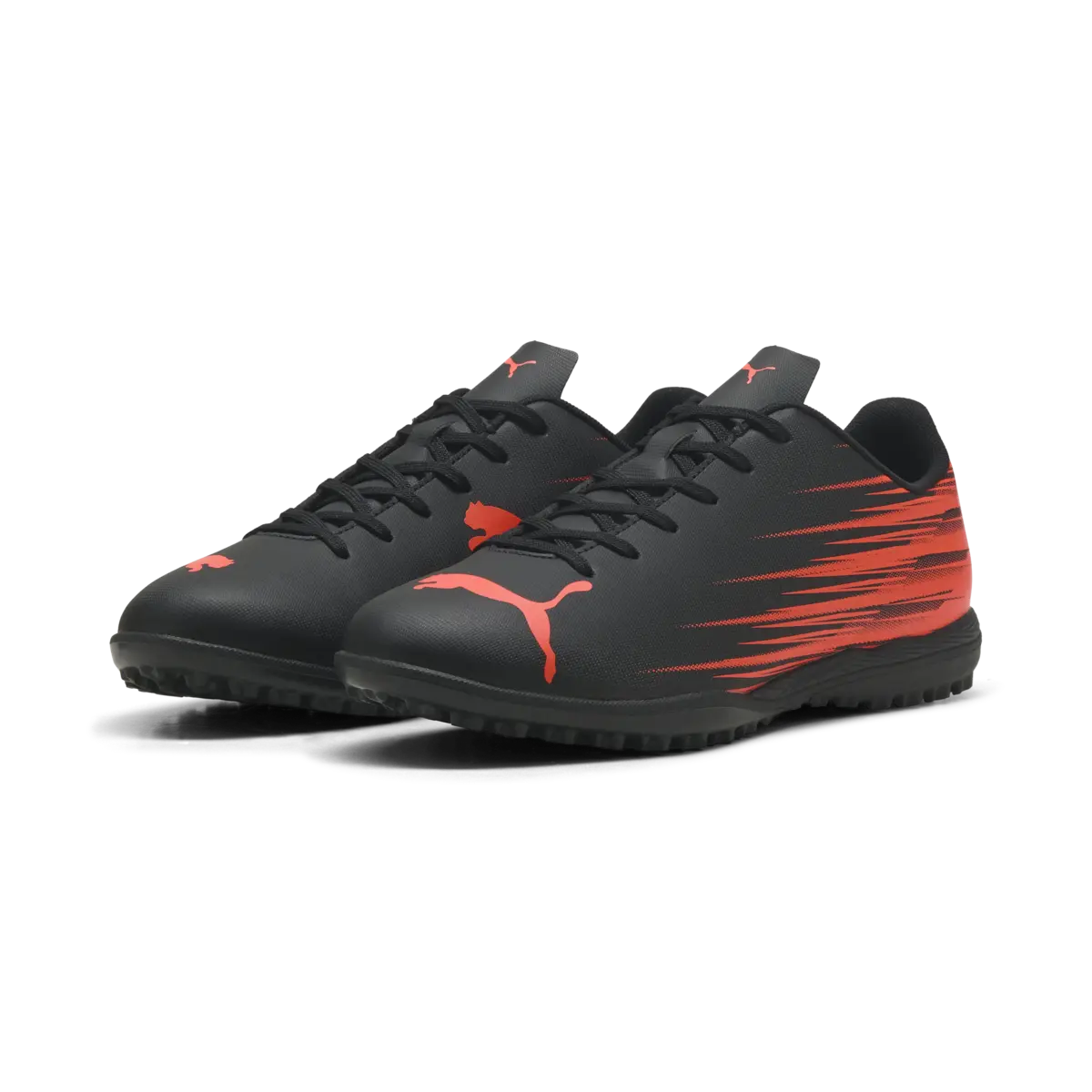 PUMA ATTACANTO II TT PUMA Black-Glowing Red Siyah Erkek Krampon