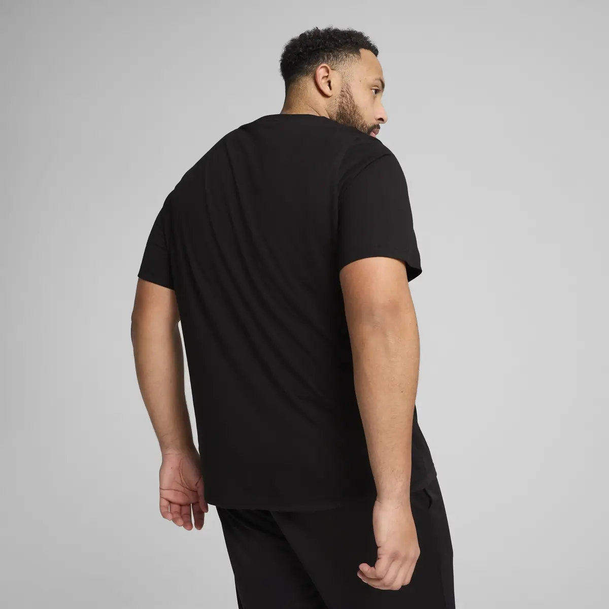 Puma ESS No. 1 Logo Tee Siyah Erkek T-Shirt & Polo