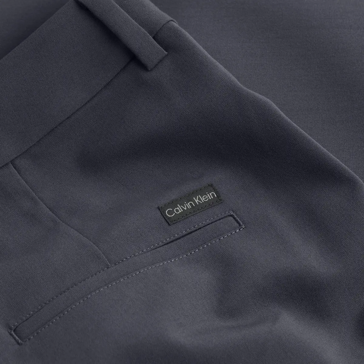 Calvin Klein TAILORED WIDE LEG PA Kadın Siyah Kumaş Pantolon