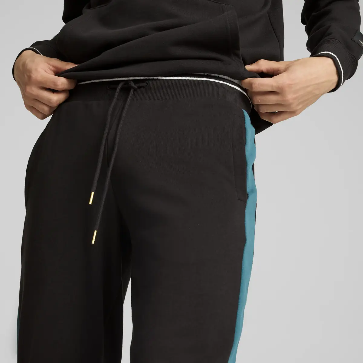 Puma T7 PLAY.PARIS. Sweatpants Siyah Erkek Eşofman Altı