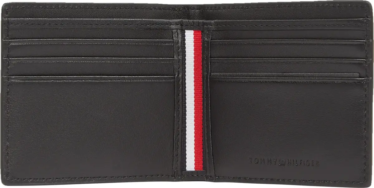 Tommy Hilfiger TH CORP MINI CC WALL, BDS Siyah Erkek Cüzdan