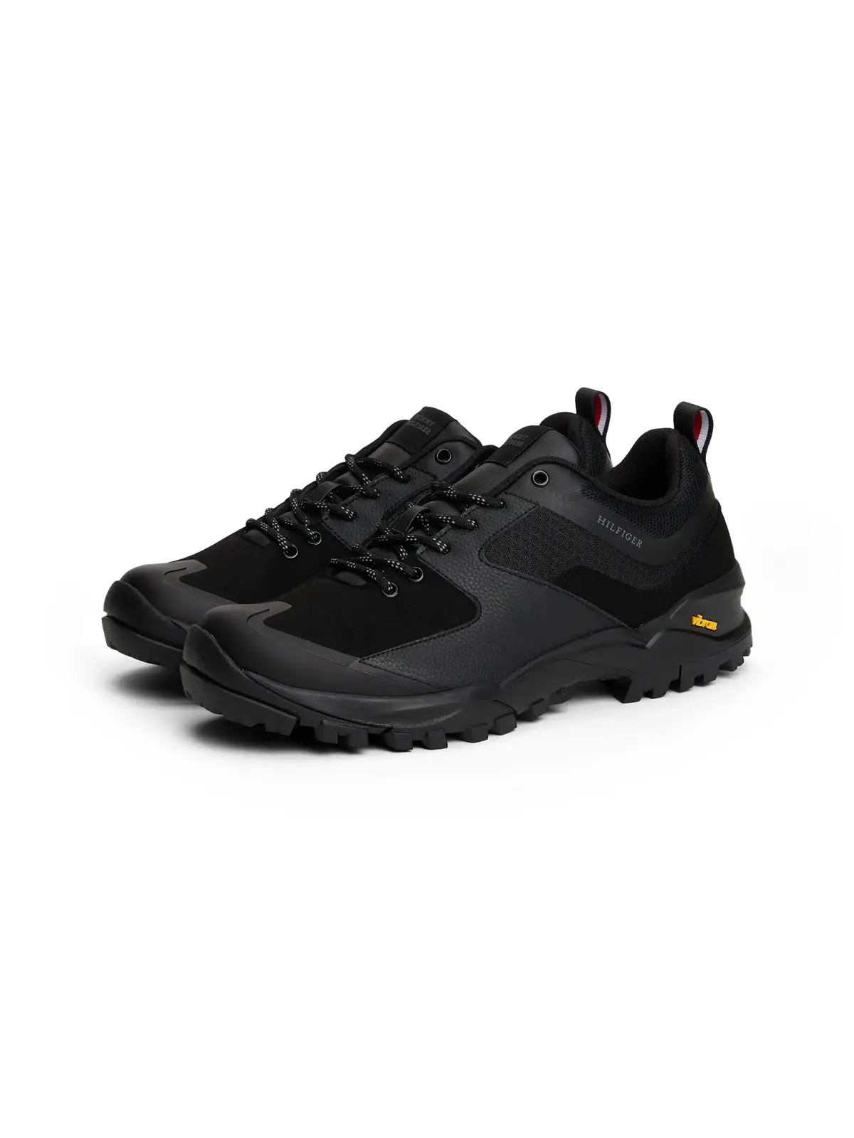 Tommy Hilfiger VIBRAM LOW RUNNER TE, BDS Siyah Erkek Günlük Spor Ayakkabı