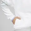 Puma EVOSTRIPE Half-Zip Crew PUMA White Beyaz Kadın Yarım Fermuarlı Sweatshirt
