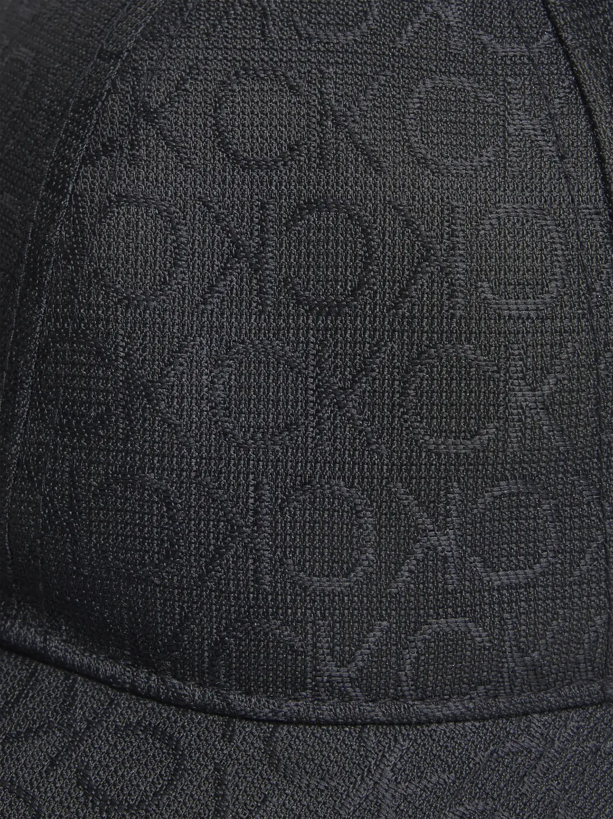 Calvin Klein MONOGRAM JACQUARD CA, BEH Siyah Kadın Şapka