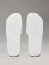 Calvin Klein SLIDE MONOGRAM CV, 0K4 Beyaz Erkek Terlik