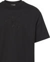 Calvin Klein SS HI LOW EMB 16S JERSEY CN TEE Siyah Erkek T-Shirt