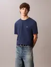 Calvin Klein SS EASY MONOGRAM TEE, C3I Lacivert Erkek T-Shirt