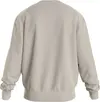 Calvin Klein BOLD DISRUPTED LOGO Erkek Krem Sweatshirt