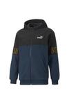 Puma Power Winterized Full-Zip Hoodie Mavi Erkek Fermuarlı Polar Sweatshirt