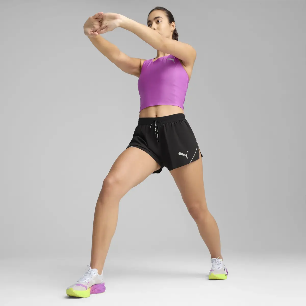 Puma RACDAY ULRAWEVE 3 SHORT W Siyah Kadın Şort