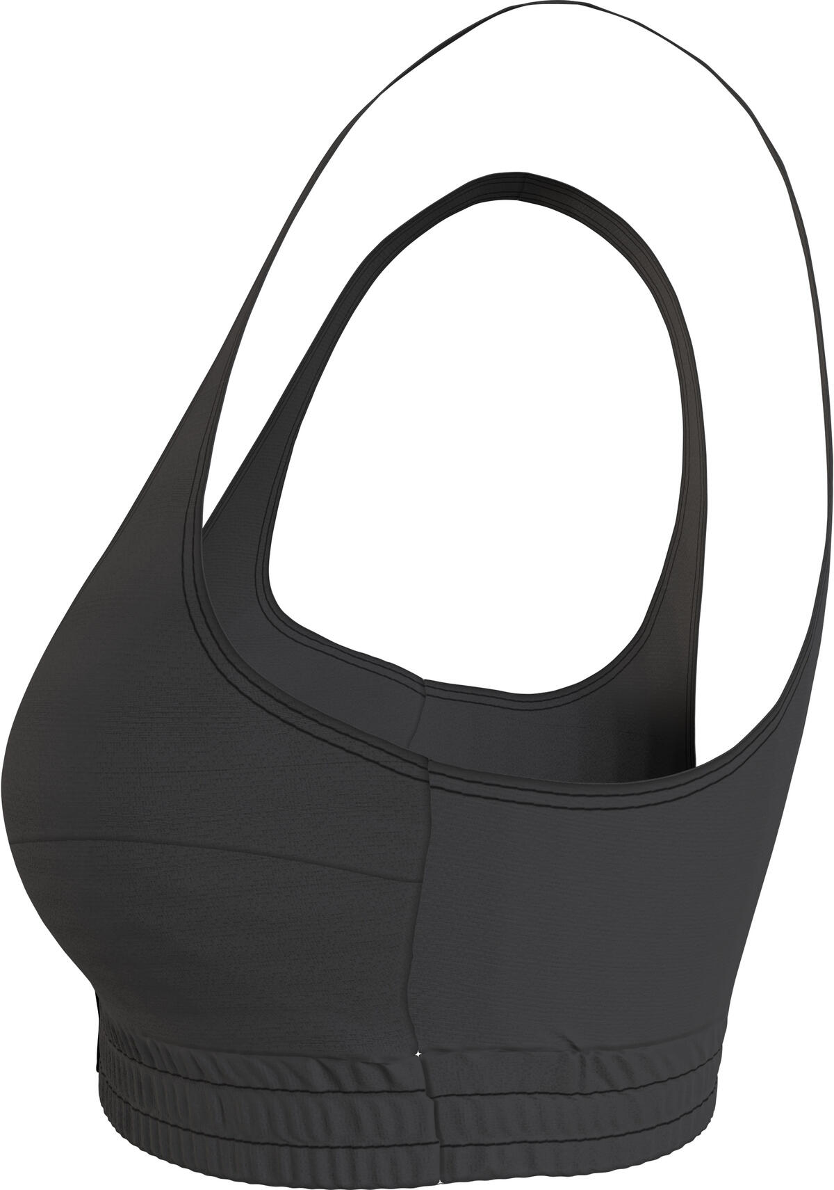 Calvin Klein BRALETTE-RP Kadın Siyah Bikini Üstü