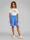 Calvin Klein MONOGRAM RELAXED SHO Mavi Çocuk Şort