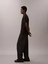 Calvin Klein LIFESTYLE SS TEE, UB1 Siyah Erkek T-Shirt