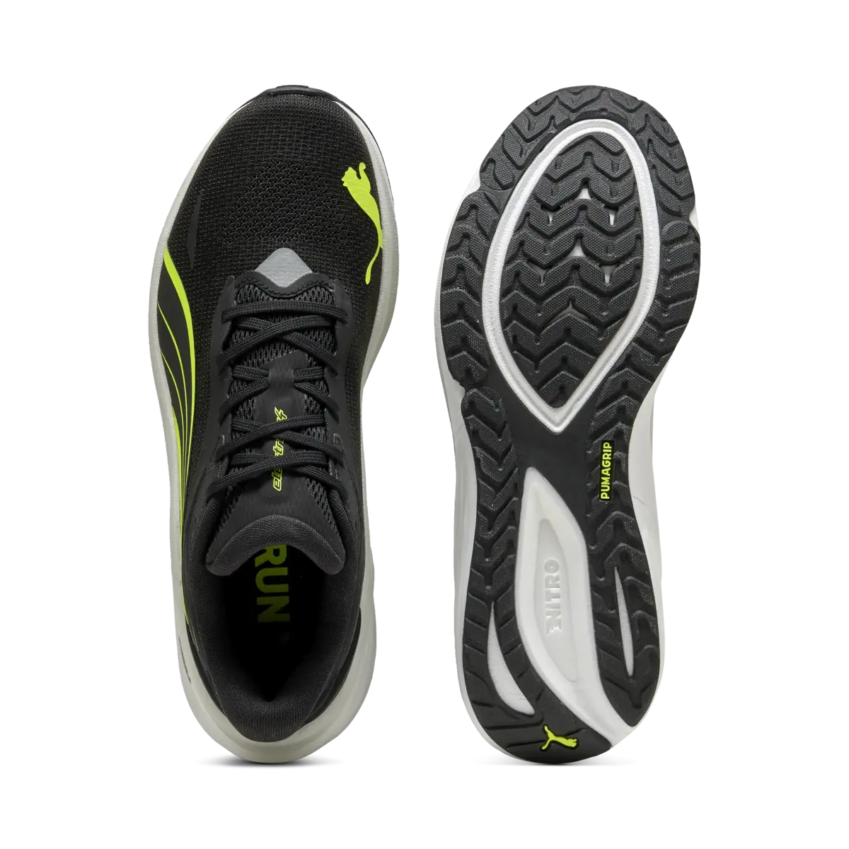 Puma Electrify NITRO  4 Siyah Erkek Yürüyüş ve Koşu Ayakkabısı