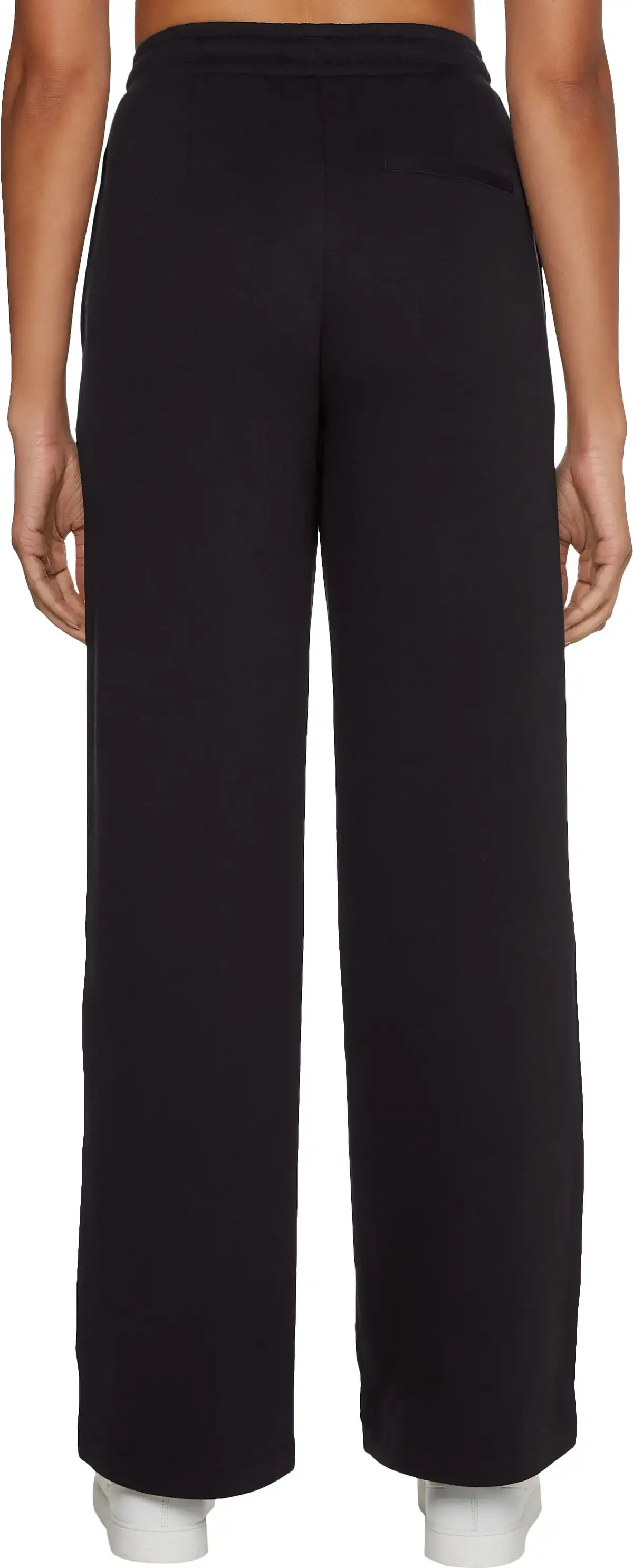 Calvin Klein MICRO LOGO SEAM WIDE Kadın Siyah Eşofman Altı