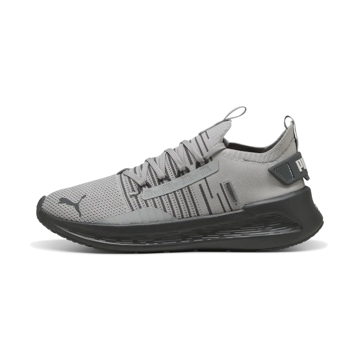 Puma Softride Symmetry Fuzion LS Gri Unisex Koşu Ayakkabısı