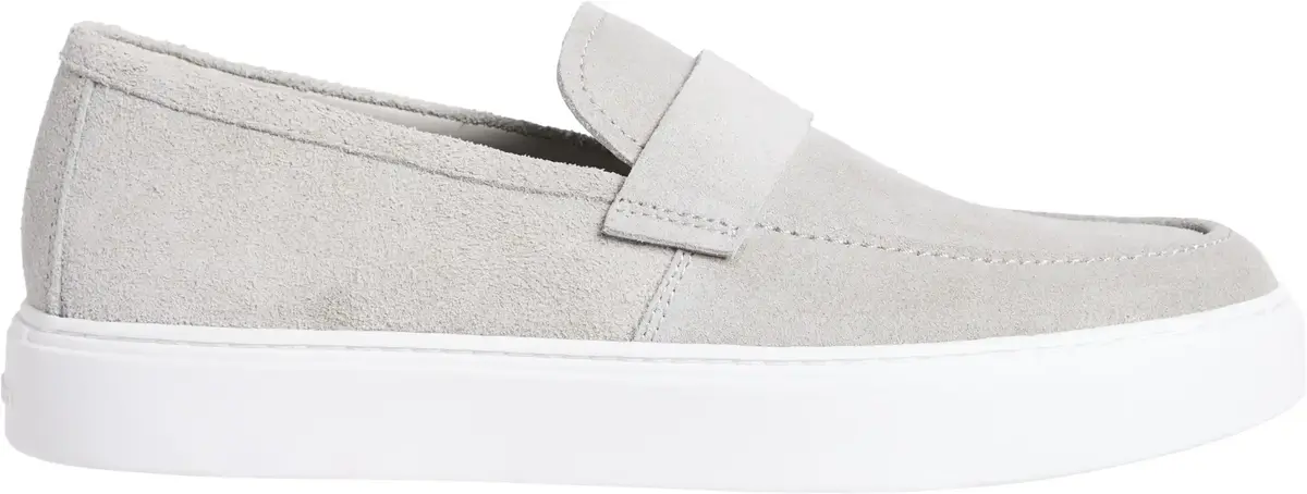 Calvin Klein MOCCASIN SUE UNLINED, ADB Gri Erkek Ayakkabı-Bot