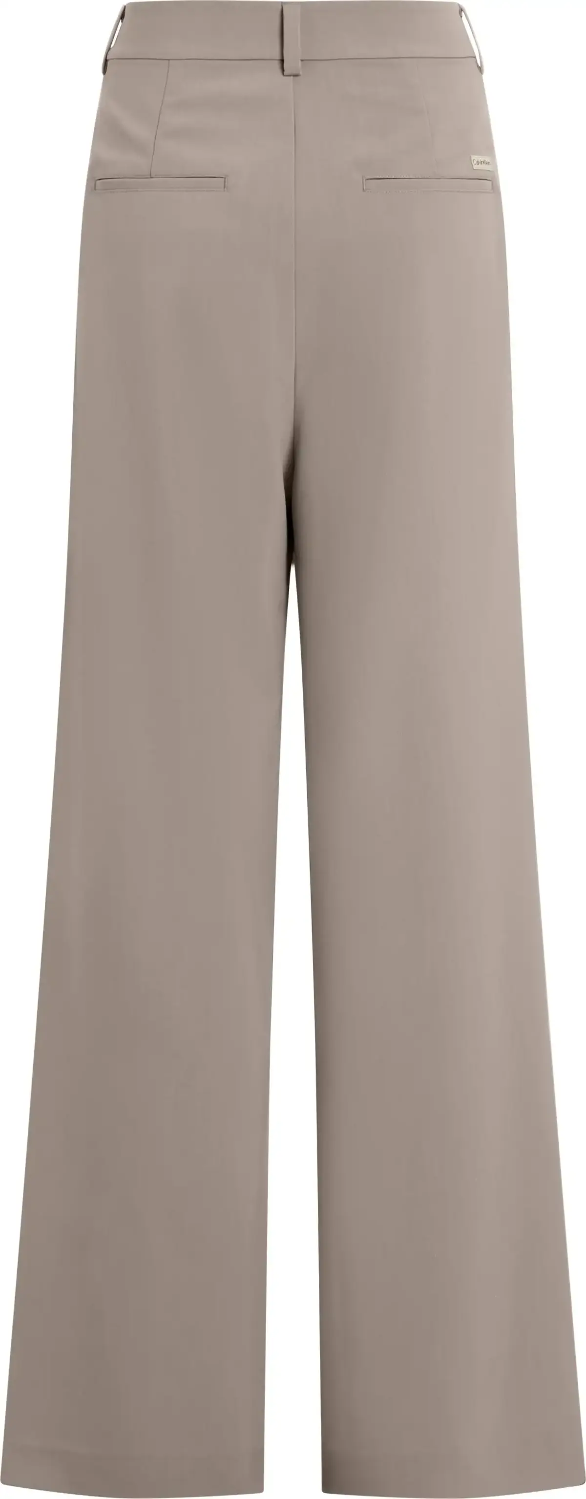 Calvin Klein TAILORED WIDE LEG PA Kadın Kahverengi Kumaş Pantolon